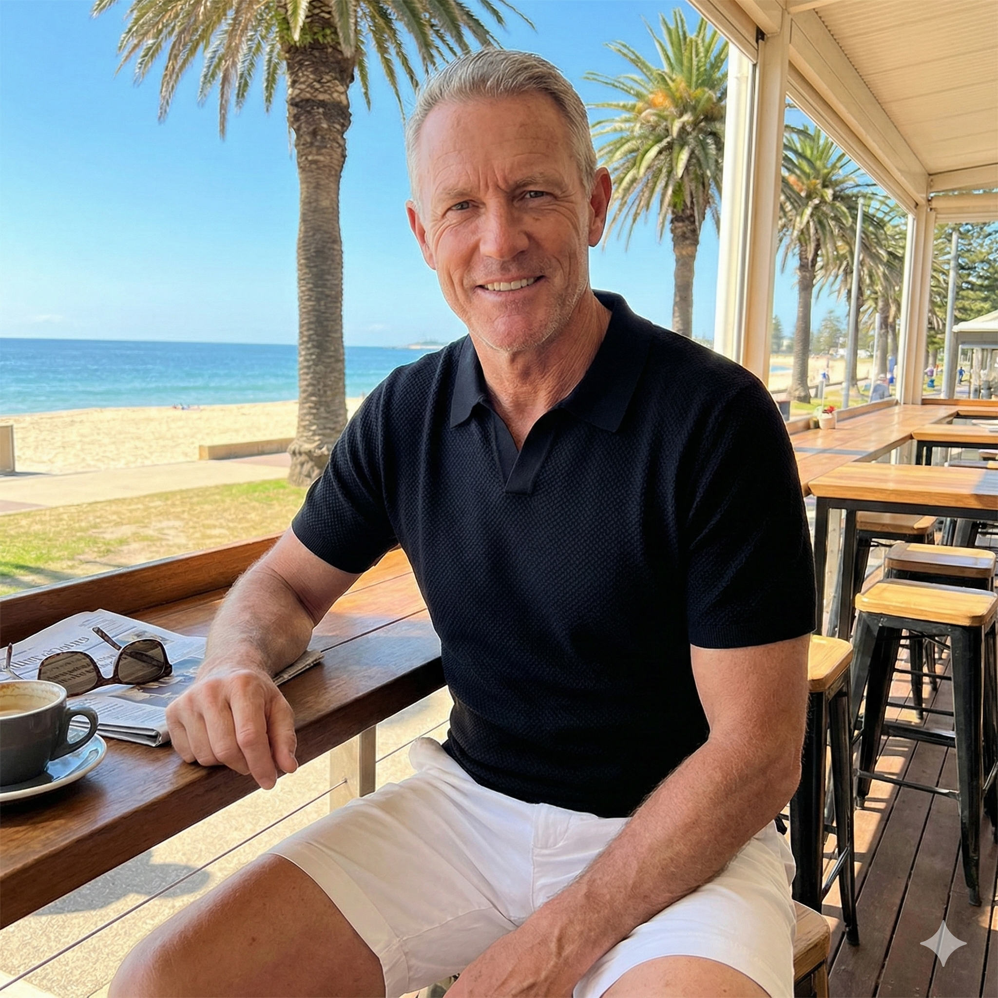 MAX | LIGHT BREATHABLE SUMMER TEE (BLACK)