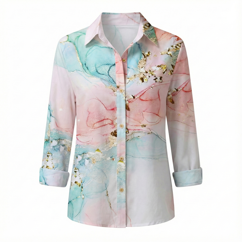 NOA | SOFT PRINT BLOUSE