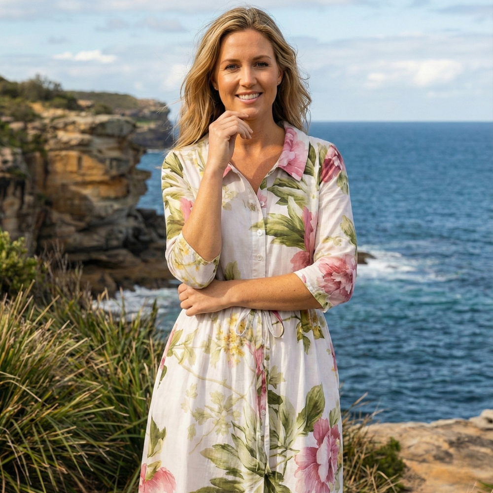 OLIVIA | FLOWER DRESS