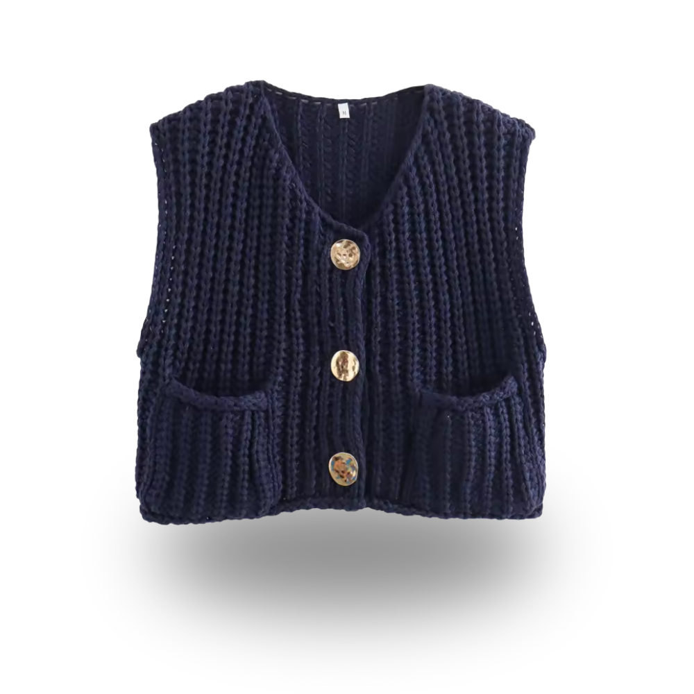 EMMA | CROP SWEATER VEST