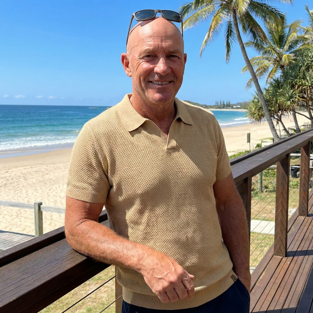 OWEN | LIGHT BREATHABLE SUMMER TEE (CREME)