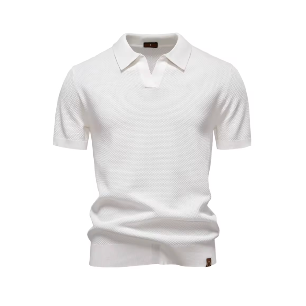 WILLIAM | LIGHT BREATHABLE SUMMER TEE (WHITE)